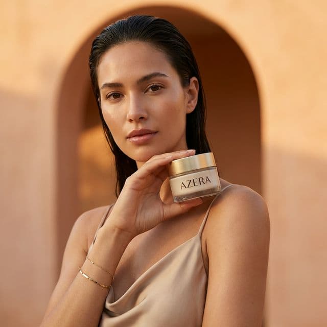 AZERA Skincare Model